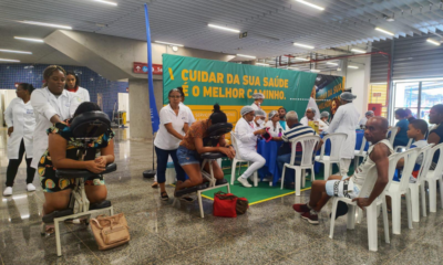 CCR Metrô Bahia oferece serviços de saúde gratuitos na Estação Rodoviária a partir desta terça
