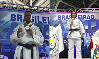Irmãos baianos conquistam medalhas em campeonato de karatê no Rio de Janeiro