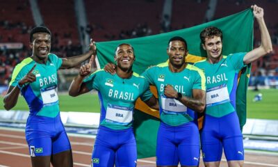 Mundial de Revezamento: Brasil busca vaga olímpica neste fim de semana