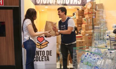 Parque Shopping Bahia segue recebendo doações para vítimas do Rio Grande do Sul