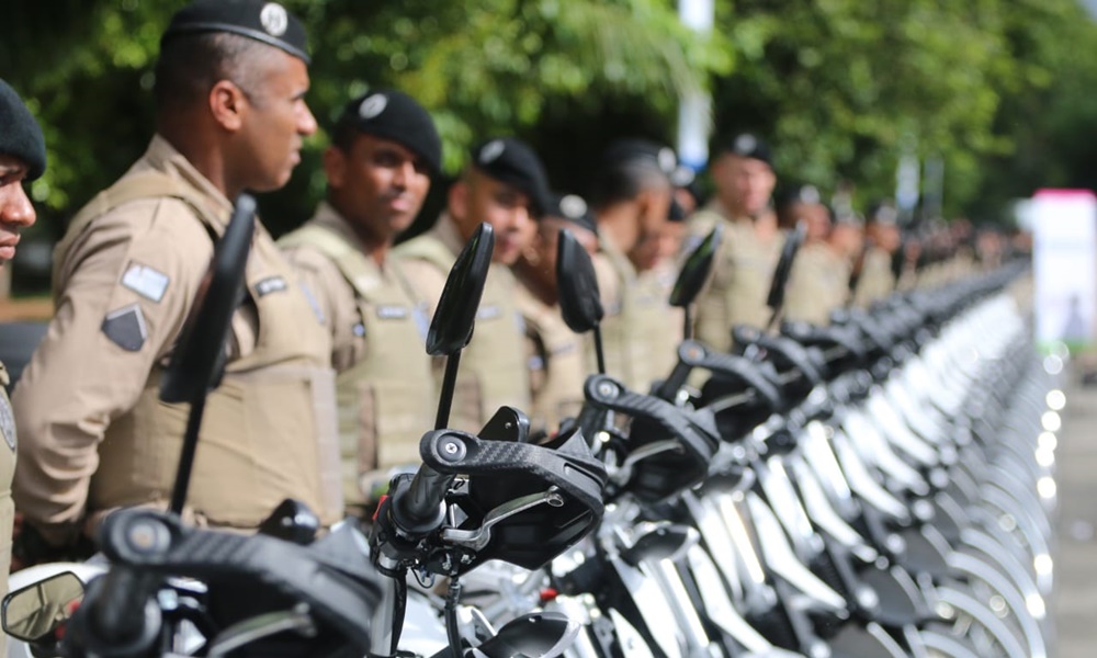 "Agora, de fato, vamos atuar com o motopoliciamento", afirma capitão Lucas Dã após receber 40 motocicletas