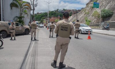 Operação Força Total: PM intensifica as blitze na Bahia nesta segunda