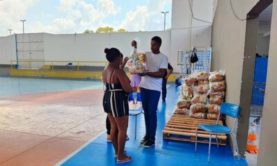 Distribuição de cestas básicas socioassistenciais começa nesta quarta em Dias d'Ávila