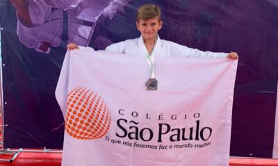Baiano de 9 anos conquista medalha de prata em campeonato de karatê em Aracaju