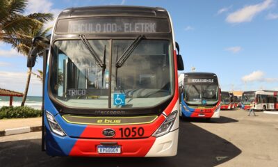 Após Camaçari, Lauro de Freitas também receberá mais 30 ônibus elétricos; veja linhas atendidas