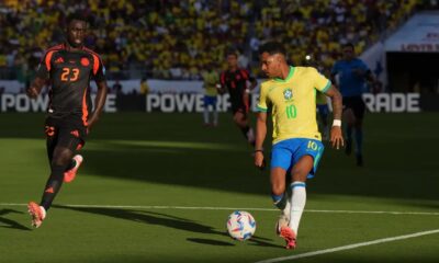 Brasil não passa de empate com Colômbia e fica em segundo no Grupo D