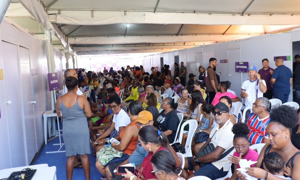 Conexão Saúde deve atender cerca de 2 mil pessoas nos dois primeiros dias