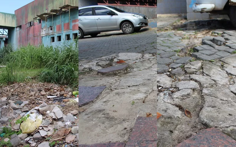 Camaçari: abandonada, região do antigo Camelódromo enfrenta graves problemas de infraestrutura e limpeza