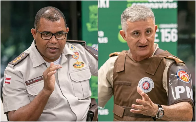Polícia Militar tem novos comandantes em Camaçari; tenente-coronel Gabriel Neto assume o 12º BPM e o major André Presa a 59ª CIPM