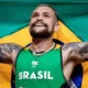 Vinicius Rodrigues garante medalha de prata nos 100m rasos
