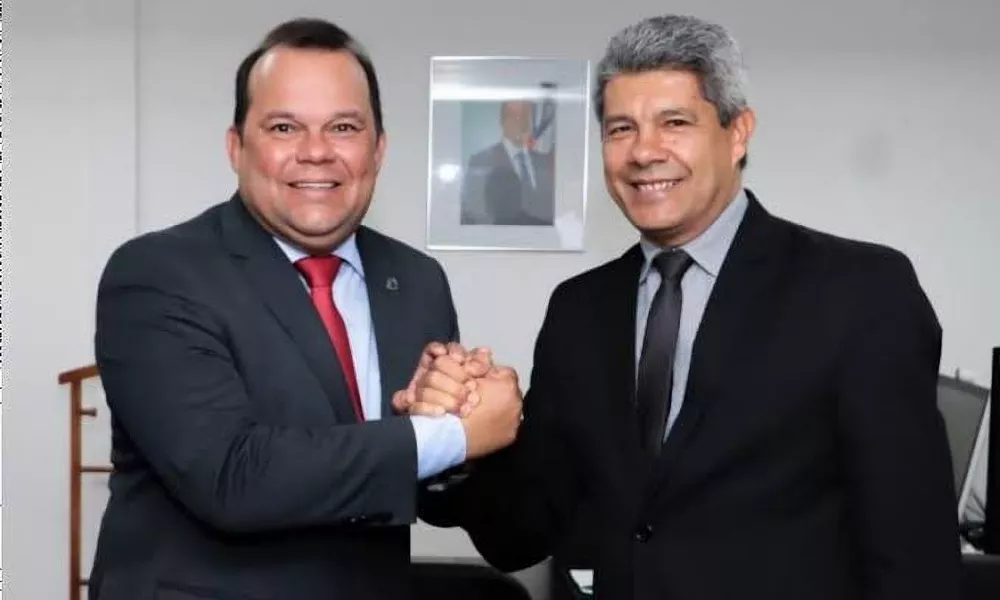 É oficial, Geraldo Júnior será vice de Jerônimo Rodrigues na disputa pelo Governo da Bahia