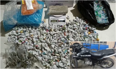 Polícia apreende 765 embalagens com maconha, cocaína e crack em área rural de Dias d'Ávila