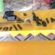 Polícia apreende fuzil e nove pistolas em Monte Gordo