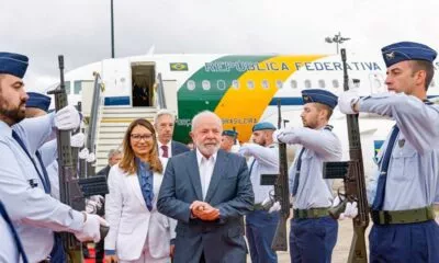 Lula desembarca em Portugal para visita oficial