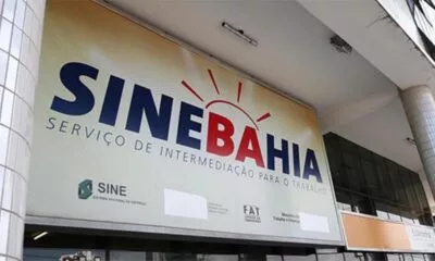 SineBahia divulga vagas para Salvador, Lauro de Freitas, Simões Filho e Dias d'Ávila