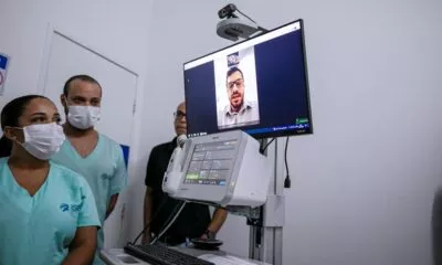 Projeto-piloto com teleconsultas de especialidades médicas começa na UPA da Gleba A