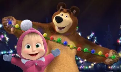 Animação 'Masha e o Urso - Diversão em Dobro' estreia no Cinemark Camaçari