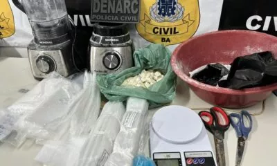 Polícia Civil desarticula mais um laboratório de produção de drogas na Engomadeira