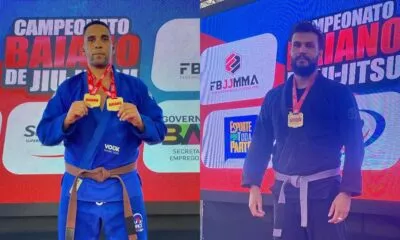 Atletas camaçarienses de jiu-jítsu conquistam medalhas na primeira etapa do Campeonato Baiano