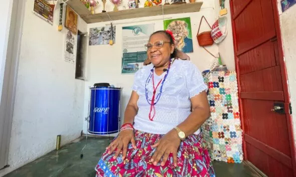 Há mais de 30 anos à frente do 'Espermacete', Mestra Nildes mantém viva cultura ancestral do samba de roda