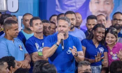 "Está há 40 anos disputando eleição nessa cidade", critica Flávio ao manter tom elevado contra Caetano