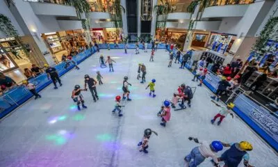 Shopping Barra recebe pista de patinação no gelo a partir desta segunda